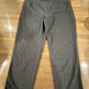 Girls athletic Champion Dark Gray Leggings size 10/12
